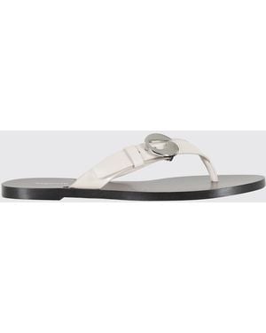Coperni Leather Sandal - White