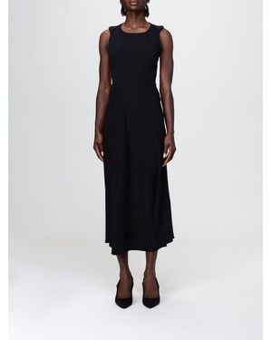 ARMANI EXCHANGE Crêpe Midi Dress - Blue