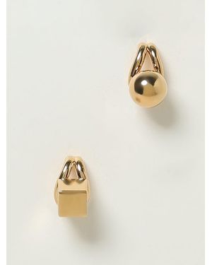 JACQUEMUS★ロンド・カレ・ピアス ゴールド★送関込 Jacquemus Earrings and ear cuffs for Women | Online Sale up