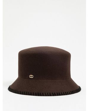 Twinset Hat - Brown