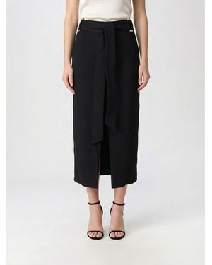 Elisabetta Franchi Viscose Skirt - Black