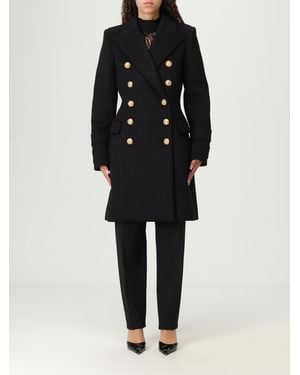 Balmain Abrigo Mujer - Negro