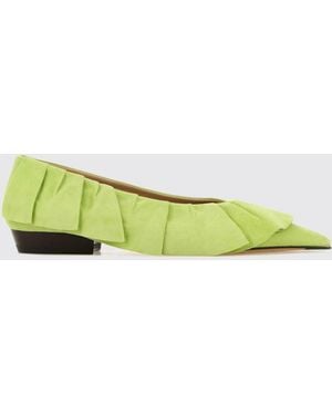 JW Anderson Ballet Flat - Green