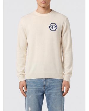 Philipp Plein Pp Cashmere Crew Neck Jumper - Blue