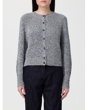 Kangra Cotton Blend Basic Cardigan - Grey