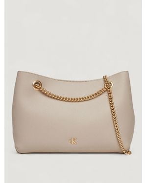 Calvin Klein Mini Bag - Natural