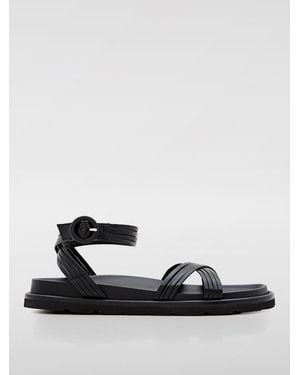 Gianvito Rossi Stylish Buckled Ankle Strap Sandals - Black