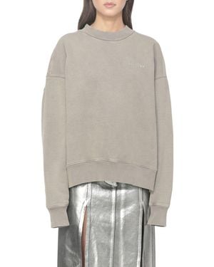 The Attico Pullover Damen - Grau