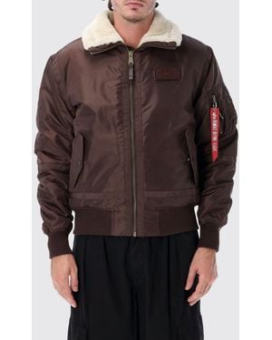 Alpha Industries Veste Homme - Marron