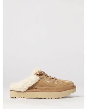 UGG Lowmel Wildledermules Mit Innenseite Aus Regenerierter Wolle - Natur