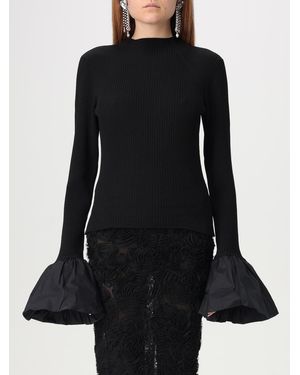 ROTATE BIRGER CHRISTENSEN Maglia Con Maxi Polsi - Nero