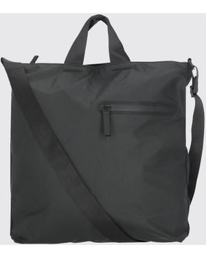 Rains Dash Waterproof Polyurethane Tote Bag With Adjustable Shoulder Strap - Black