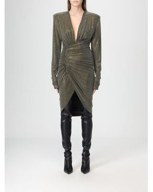 Alexandre Vauthier Draped Dress - Green