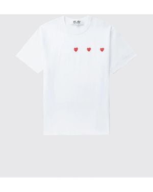 COMME DES GARÇONS PLAY T-Shirt Homme - Blanc