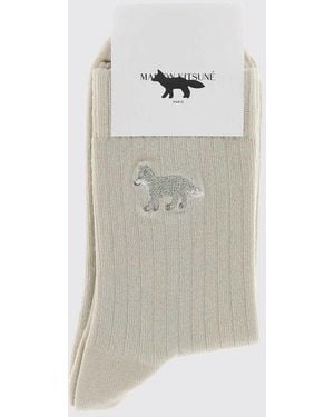 Maison Kitsuné Maison KitsunÉ Socks - White