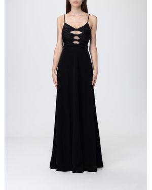 Emporio Armani Lungo Lungo Drappeggiato - Nero