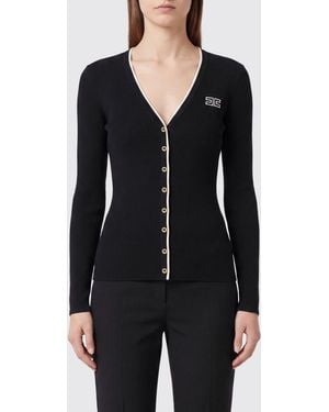 Elisabetta Franchi Pullover Damen - Schwarz