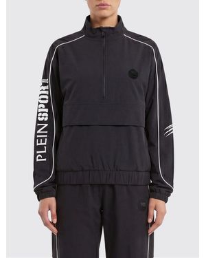 Philipp Plein Windbreaker With Logo - Black