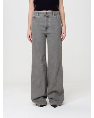 Max Mara Wide Leg Jeans - Grey