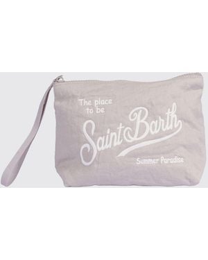 MC2 Saint Barth Aline Linen Pochette - Multicolor