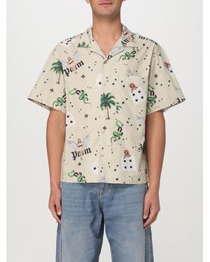 Palm Angels Dice Print Shirt - Natural