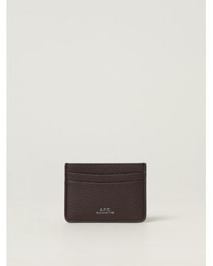A.P.C. Wallet - Brown
