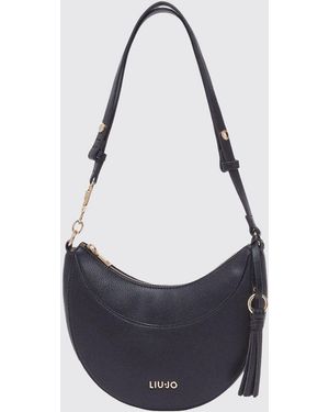 Liu Jo Grained Faux Leather Bag - Blue