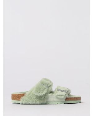 Birkenstock Flat Sandals - Green