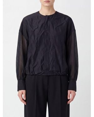 Thelatest Camisa De Muselina Diana - Azul
