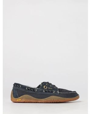 Murphy & Nye Suede And Nylon Boat Shoes With Embroidered Logo - White