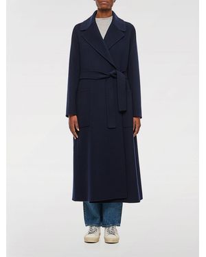 Max Mara Cappotto A Vestaglia - Blu