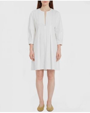 TOTEME Cotton Mini Dress - White