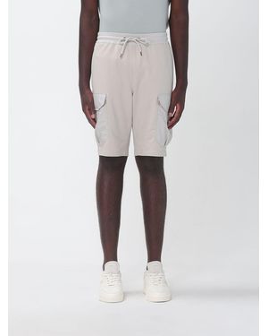 Parajumpers Cotton Blend Cargo Shorts - Grey