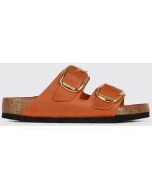 Birkenstock Arizona Big Buckle Oiled Leather Sandals - Brown