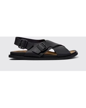 Camper Lluc Leather Sandals - White