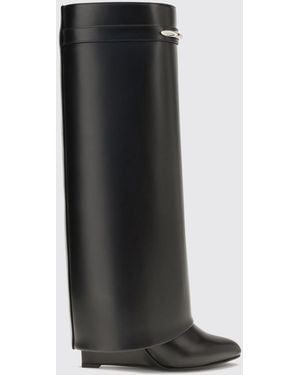 Givenchy Flat Ankle Boots - Black