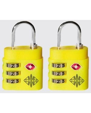 Fpm Milano Tsa Padlocks - Yellow