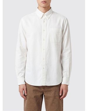 Sebago Camicia A Maniche Lunghe - Bianco