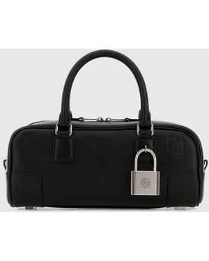 Loewe Amazona 23 Leather Bag - Black
