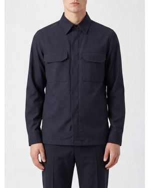 Briglia 1949 Shirt Jacket - Blue