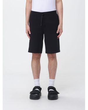 ARMANI EXCHANGE Cotton Blend Jogging Shorts - Blue