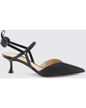 Fendi Very Colibrì Slingback Court Shoes - Black
