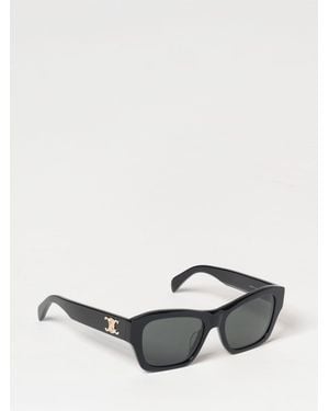 Celine Triomphe Acetate Sunglasses - Black
