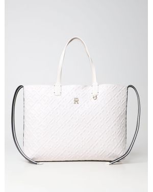 Tommy Hilfiger Tote Bags - White