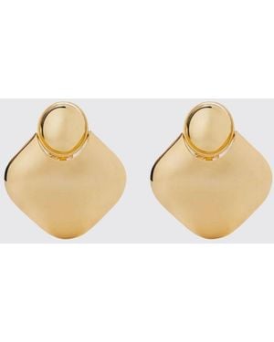 FEDERICA TOSI Lily Bronze Earrings - White