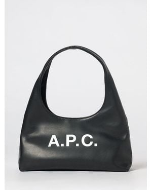 A.P.C. Shoulder Bag - Black