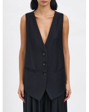 Andrea Ya'aqov Suit Vest - Black