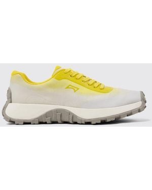 Camper Drift Trail Recycled Fabric Trainers - Yellow