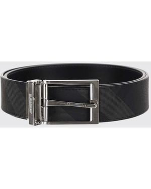 Burberry Cinturón Hombre - Negro