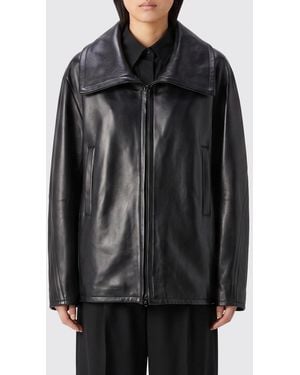 Phoebe Philo Chaqueta De Piel De Cordero - Negro